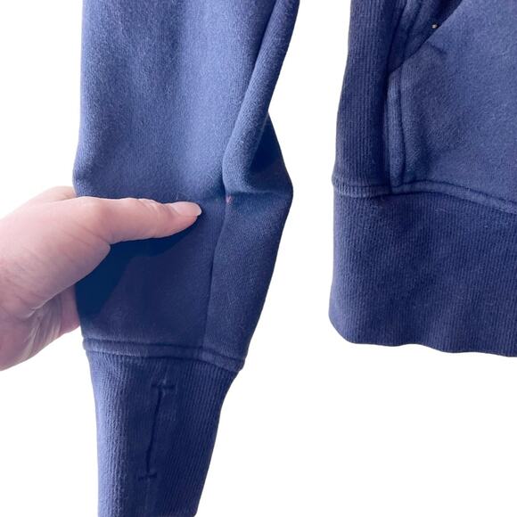 Lululemon Floral Flock Pullover‎ Midnight Navy Size 6 - Picture 5 of 11